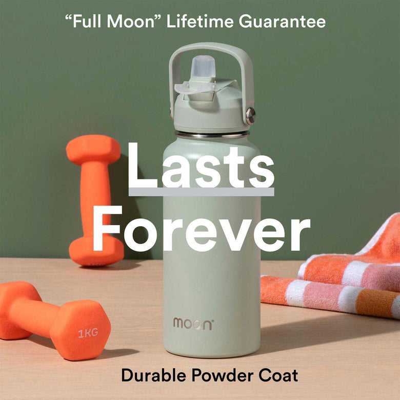Moon Bottle 1 Litre - Insulated, Stainless Steel Water Bottles