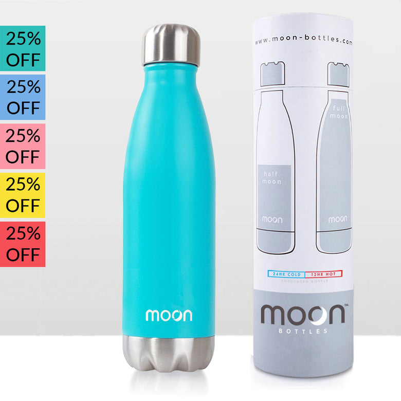 Moon Bottles - Insulated, Stainless Steel Water Bottles