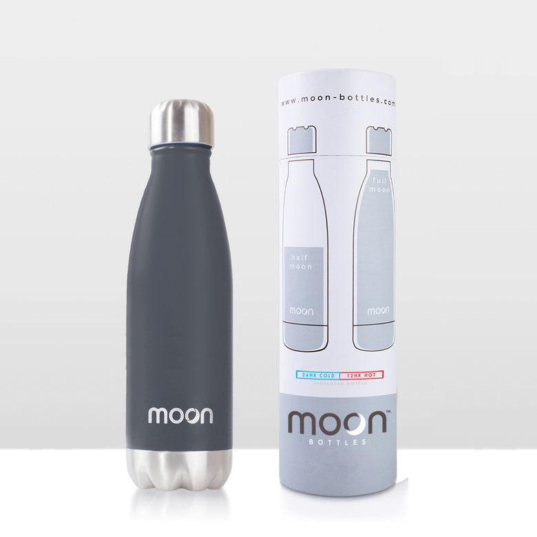 Moon Bottle 500ml - Insulated, Stainless Steel Water Bottles