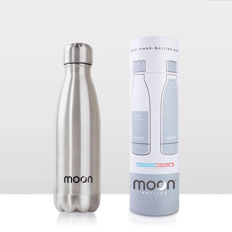Moon Bottle 500ml - Insulated, Stainless Steel Water Bottles