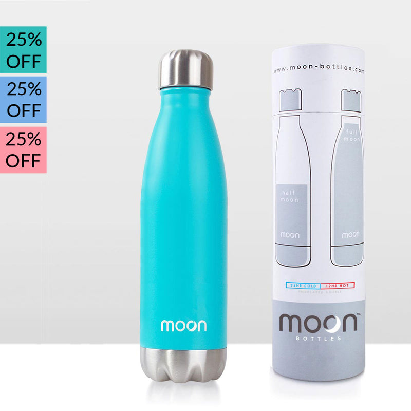 Moon Bottles - Insulated, Stainless Steel Water Bottles