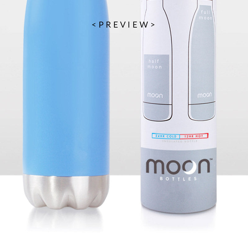 Moon Bottle 250ml - Insulated, Stainless Steel Water Bottles