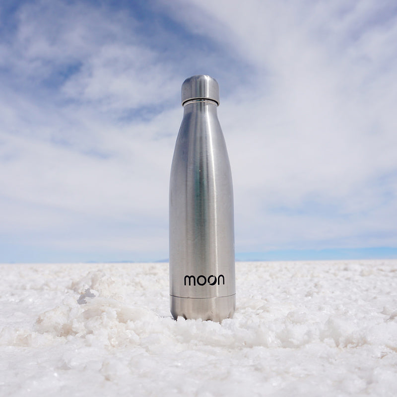 Moon Bottle 1 Litre - Insulated, Stainless Steel Water Bottles