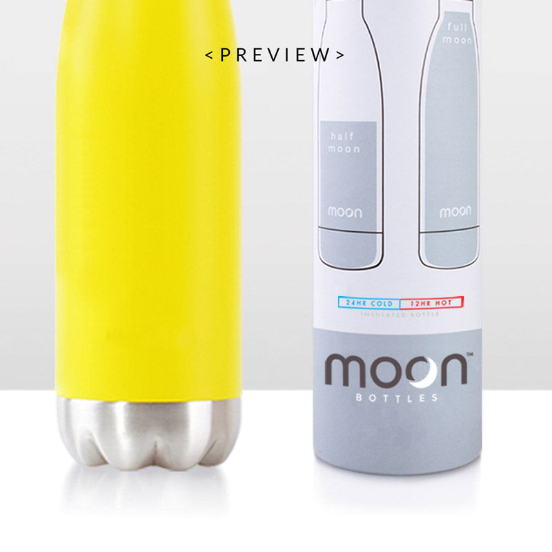 Moon Bottle 500ml - Insulated, Stainless Steel Water Bottles